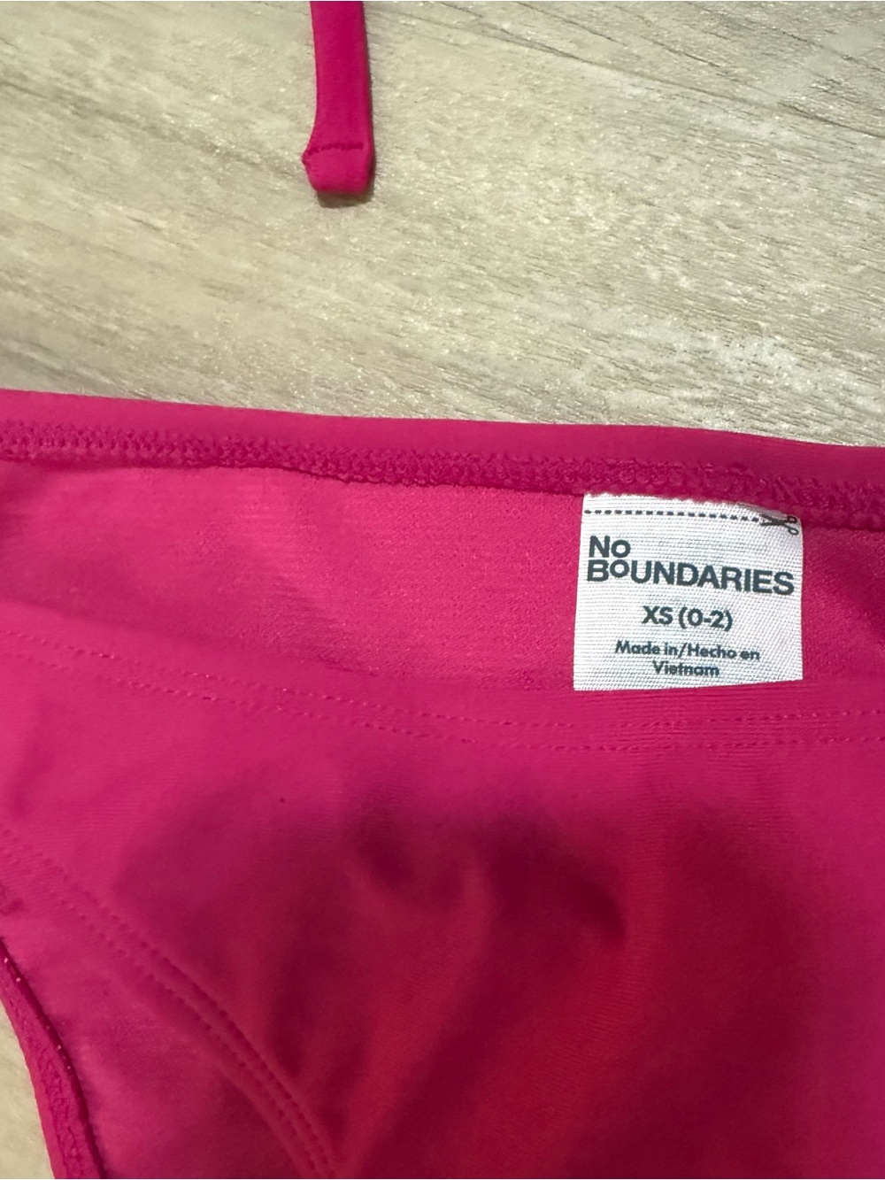 NWT Strawberry Rhinestone Triangle bikini - Picture 3 of 3